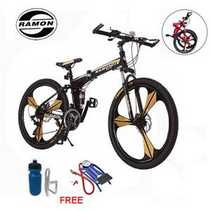 Ramon Folded Mountain Bike 26 inch(Gold-Black)